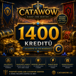 CATAWOW.CZ - Cataclysm 4.3.4 CZ/SK server