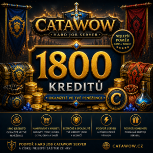 CATAWOW.CZ - Cataclysm 4.3.4 CZ/SK server