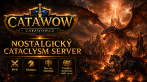 CATAWOW.CZ - Cataclysm 4.3.4 CZ/SK server